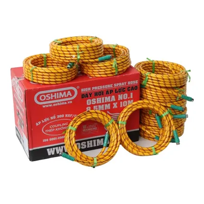 Ống nhựa PVC Oshima No.1 8.5mm x 10m Vàng