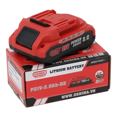 Pin lithium OSHIMA P21V-2.0 Ah-D2