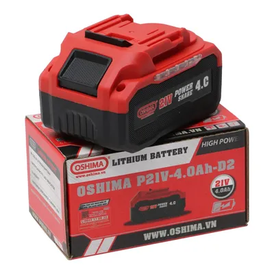 Pin lithium Oshima P21V-4.0 Ah-D2