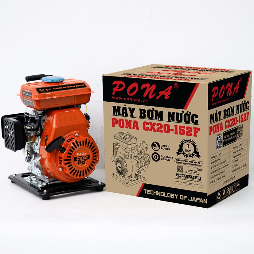 Máy bơm xăng PONA CX20-152F Cam 4 thì