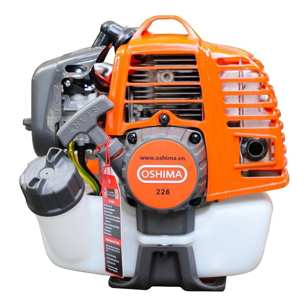 Máy phát cỏ Oshima 226 850W Cam-xám 2 thì (rời, chết)