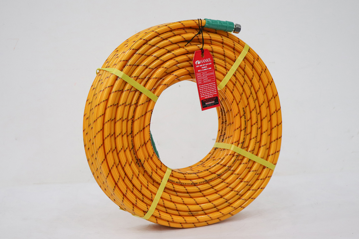 Dây hơi Hankil No.2 8.5mm x 50m Vàng
