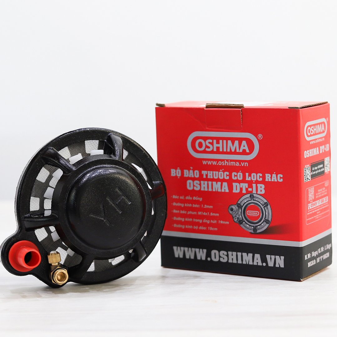 Bộ đảo thuốc có lọc rác OSHIMA DT-1B